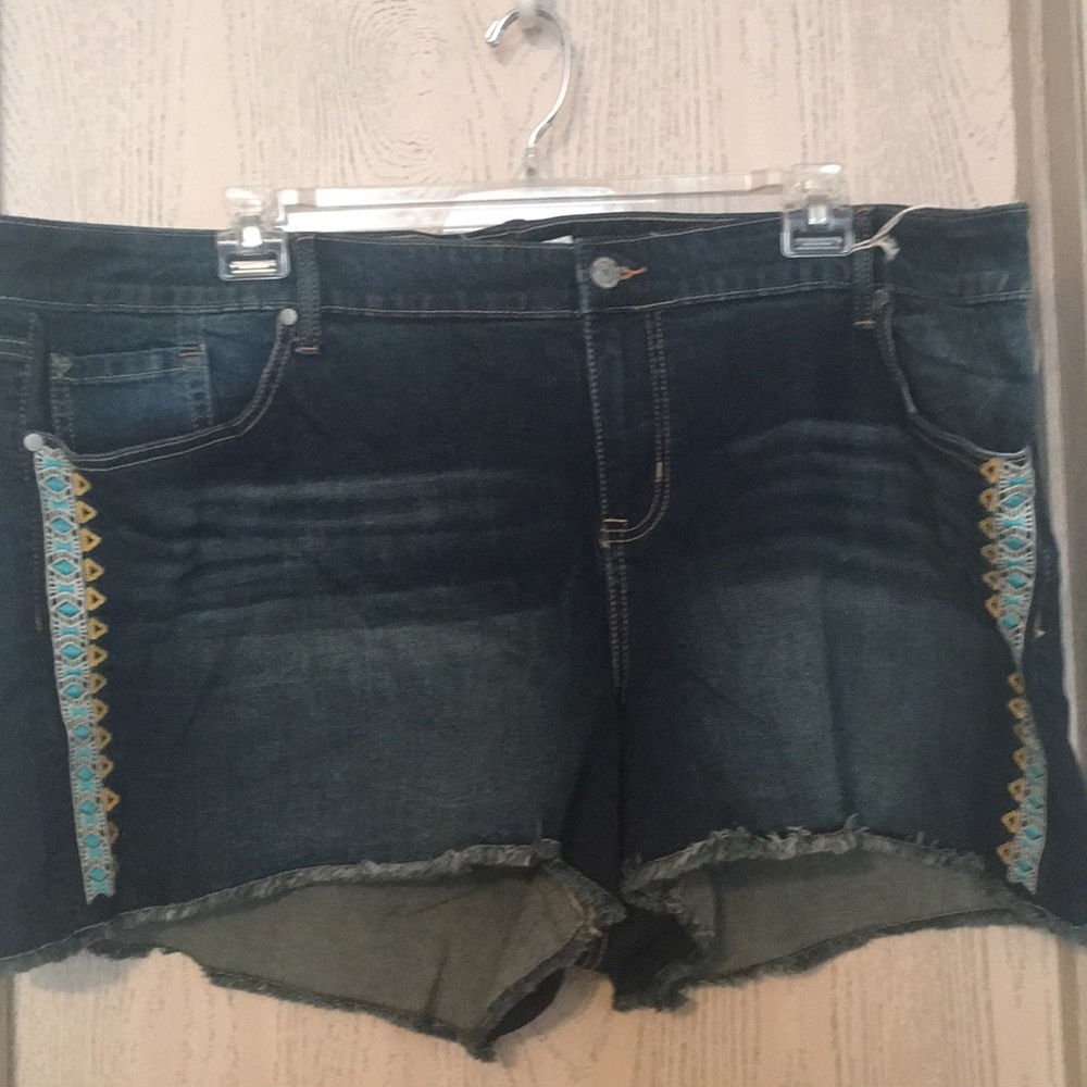 Torrid jean shorts